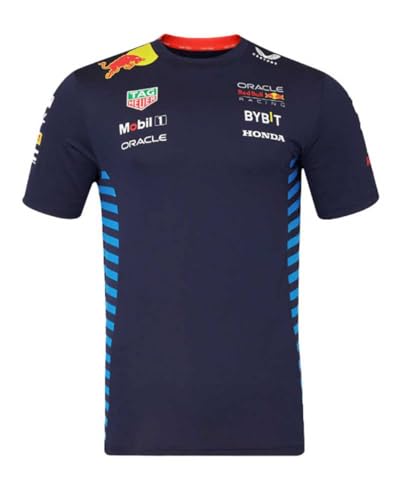 Castore Men's Red Bull Racing F1 2024 Team T-Shirt - Blue - Large