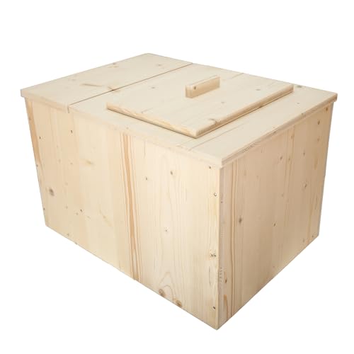 Toilette sèche sans odeur pour maison sans eau avec seau 20L