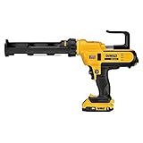 DEWALT 20V MAX Cordless Caulking Gun, 10oz/300ml (DCE560D1)