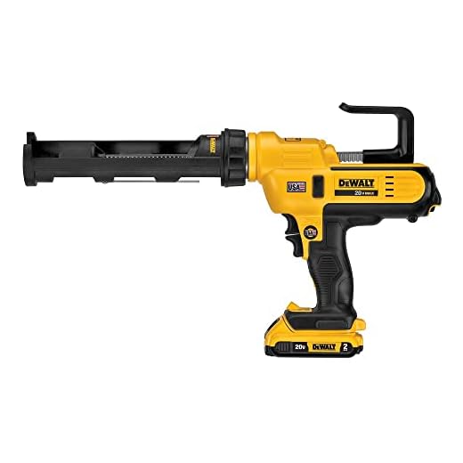 DEWALT 20V MAX Cordless Caulking Gun, 10oz/300ml (DCE560D1)
