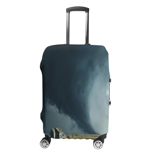 Tornado Funny Travel Luggage Cover Baggage Suitcase Cover Protector Skins 19-32 Inch