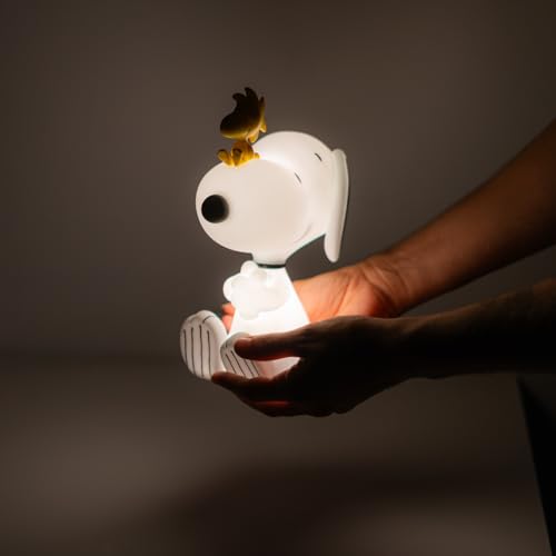 Image of Grupo Erik Snoopy Lamp, Snoopy Gifts | Night Light Kids Lamp, Snoopy Merch, Peanuts Snoopy