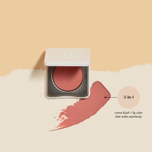 Honest Beauty 2-In-1 Creme Cheek Blush + Lip Color | Ewg Verified, Vegan + Cruelty Free | Rose Pink, .1 Oz #TOP1