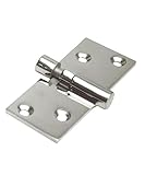 Whitecap IND 6018C Take Apart Hinge: Locking Chrome