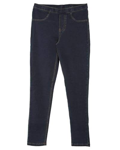 MeMoi Girls' Pull-On Cotton Blend Denim Leggings