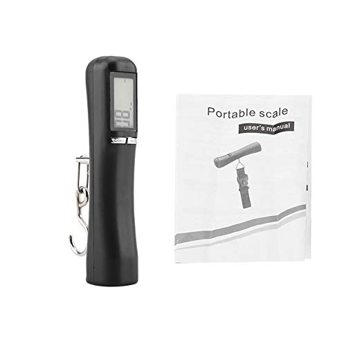 Preisvergleich Produktbild Dekaim Elektronische Waage, 50kg / 10g Elektronische Waage Digitale Hängegepäckkoffer Tragbare Waage