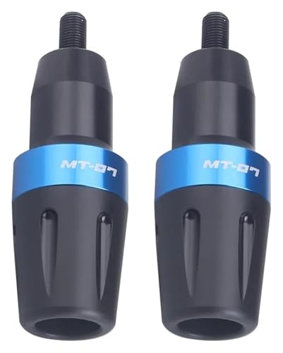 BBMZSM Protector contra choques de Deslizadores de Marco MT-07 Compatible con Y&AMAHA MT07 Tracer 700/7/GT FZ07 Accesorios de Motocicleta Protección contra caídas Almohadilla del Motor(Black BLUS)