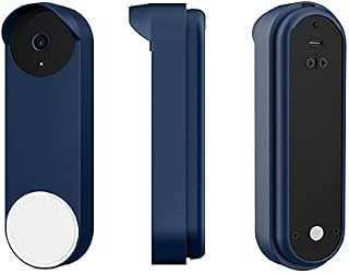 Shichangda Cover Compatible for Google-Nest Doorbell (Battery) | Waterproof Protective Silicone Doorbell Skin Case Cover | Professional Accessories Designed for Google Smart Doorbell