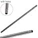 200mm Hollow Screwdriver Bit, T8-T30 Magnetic Head with 1/4 Inch Hex Shank for Electric Drill and Hand Driver, Alloy Steel Anti-Rust Tool for DIY Home Projects