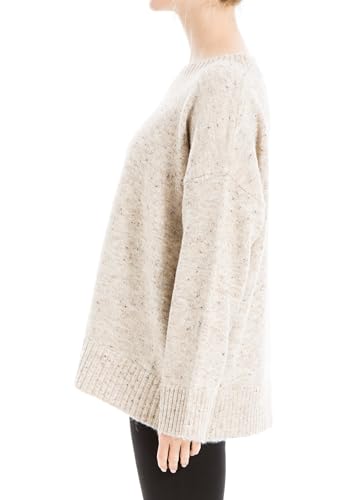 Max Studio Women's Pocket Detail Tweed Sweater3