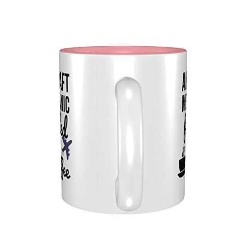 Taza de café mecánica de aviones - regalos de mecánica de aviones - para mecánico de avión - taza de cerámica… - Imagen 4