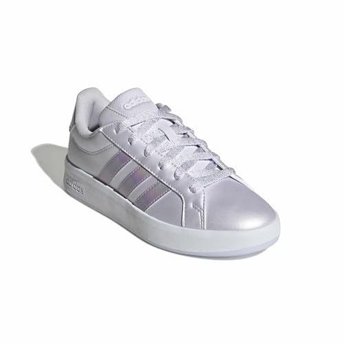 adidas Unisex-Kids Grand Court 3.0, Frozen Purple/Ice Lavender/White, 6.5 by adidas - Image 3