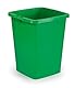 Durable Durabin Abfalleimer / Wertstofftonne 90 Liter, lebensmittelecht, mit Tragegriffen, grün, 1800474020