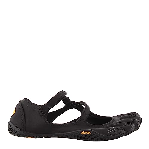 Vibram Tênis de treinamento feminino FiveFingers V-Soul, Preto, 7-7.5