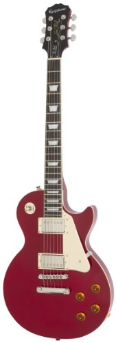 Epiphone Les Paul Standard - Guitarra eléctrica, color cardinal red