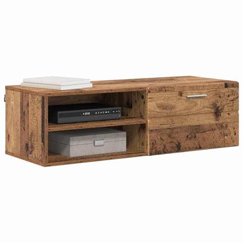 Cabinet en bois d'ingénierie mat meuble de rangement 100cm