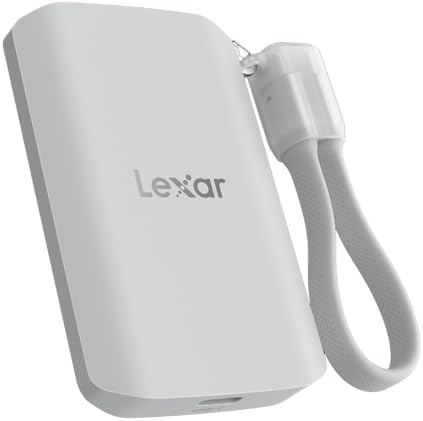 Lexar 1TB ES5 Magnetic External SSD, Up to 2000MB/s, Compatible w...