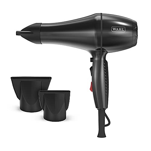 Wahl Pro Slim Ionic 2000W Asciugacapelli Nero con Griglia Rivestita Tormalina - ZY084
