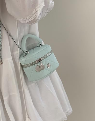 Coquette Mini Crossbody Bags for Women Chain Strap Quilted Handbag Mini Bag Purse Small Bag Coquette Stuff4