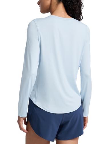 Image of CRZ YOGA Lightweight Crewneck Long Sleeve Top