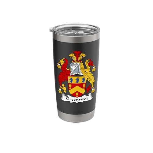 Greenway Coat of Arms - Family Crest Stainless Steel Insulated Tumbler