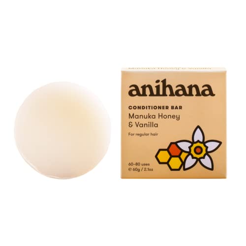 Anihana Conditioner Bar | Manuka Honey And Vanilla - Softening Hair Conditioner For Thin To Thick Hair - 2.1 Oz (Up To 80 Uses) #TOP24