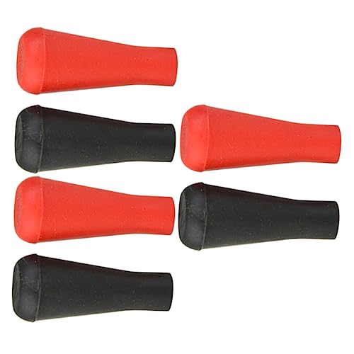 CORHAD Rubber Arrow Heads 6 Pack Set for Kids Safe Practice for Bow Random Color