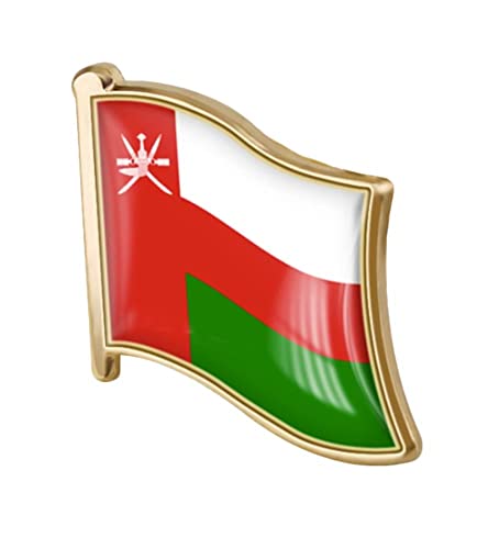 Image of vmcoatdu Country Flag Pin Badge International Travel Brooch Metal Alloy Souvenir Pin for Hat Clothes Backpack