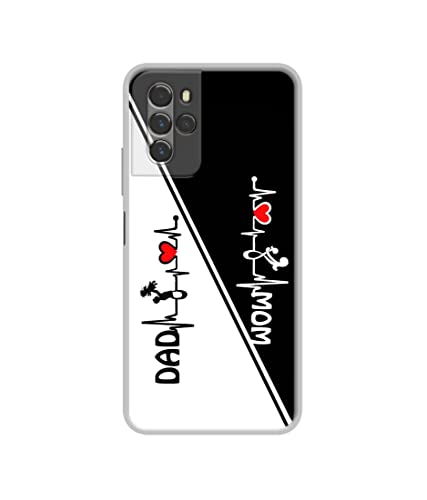Image of Mom and Dad Lover Design Printed Silicon Soft TPU Back Case Cover for Micromax in Note 2 4G