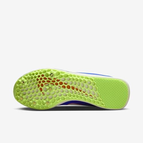 Nike Triple Jump Elite 2 Track & Field Jump Spikes, Azul de corrida/laranja/branco, 34 BR