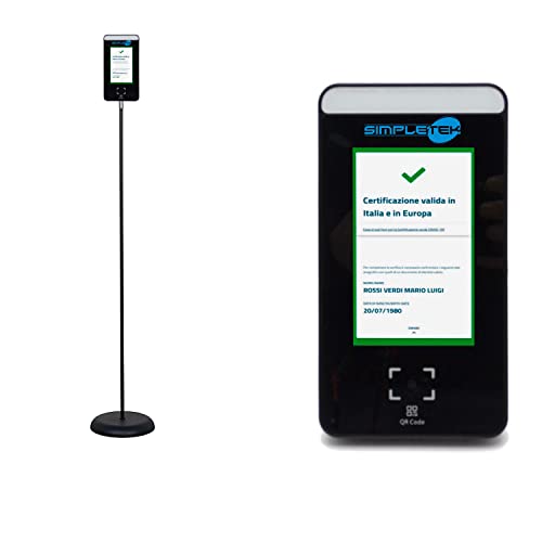 Lecteur GreenPass pour stopper l'attente aux entrees avec relais automatise de porte