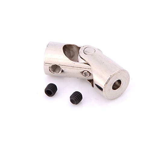 SUOFEILAIMU-PHONE CASE Metal Coupler 1PC 2/2.3/3/3.17/4mm Universal Joint Couplings Steel Shaft Coupling Connector (Inner Diameter : 3 to 3 Point 17mm)