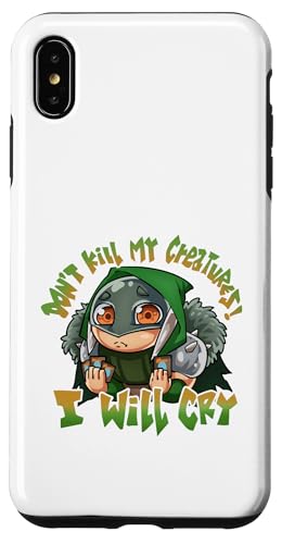 �J�[�h�Q�[�� Don't Destroy My Creatures I'll Cry Funny Meme �X�}�z�P�[�X iPhone XS Max �p