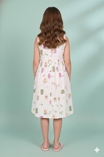 Image of VIKITA 2017 Girls Embroidery Cotton Long Sleeve Flower Dresses LH5460 for 1-8 Years ?-