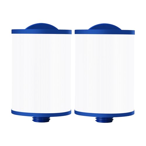 ZUJAR 06008 Filter Compatible with 6CH-940 PWW50P3 (NOT PWW50P4) FC-0359 Viking Spa Hot Tub Filter 45 Sq. Ft Spa Filter Cartridge 2 Pack