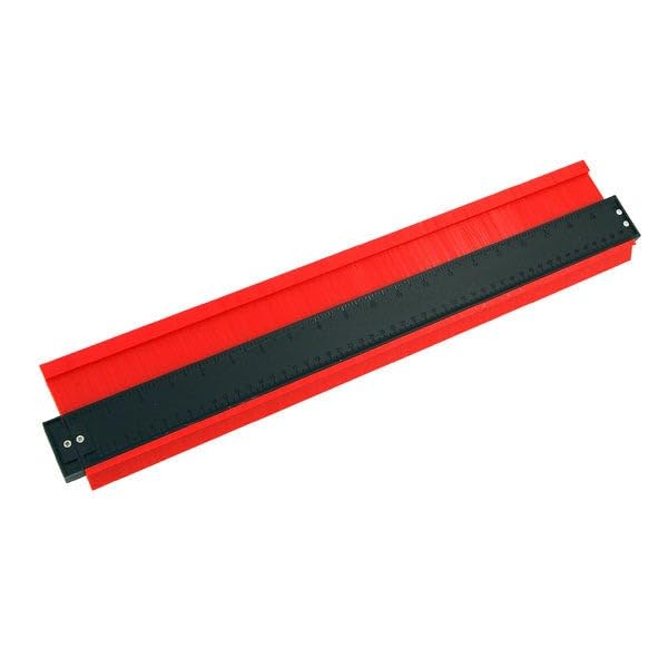 Neilsen CT1000 510mm Contour Gauge with Magnetic Back – Metric & Imperial Scales, Plastic