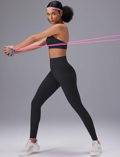 baleaf Sweatleaf Womens High Waisted Leggings, 25" Tummy Control Butt Lifting Yoga Workout Running Pants4