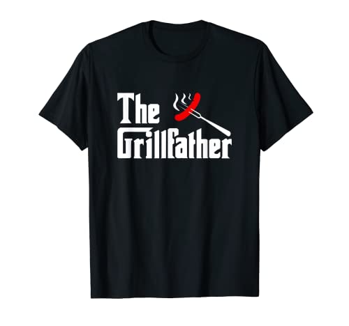 The Grillfather Graphic Grilling Grill Master Barbacoa Party Camiseta