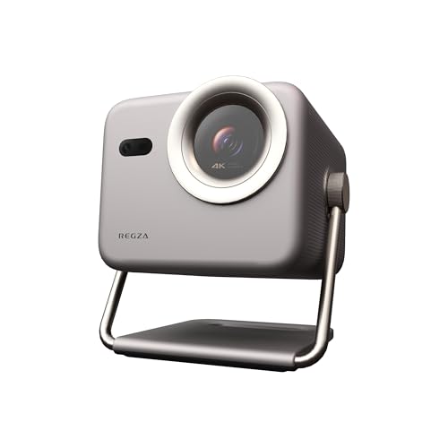 REGZA(���O�U) 4K �v���W�F�N�^�[ RLC-V5R-S(RGB 3�F���[�U�[ / ���w�Y�[��/���^�E�y�� / 20W 2.0ch / Google TV����/�X�}�z�A�g / 1100 ISO���[����/������`�␳/�����t�H�[�J�X����/������Q�����