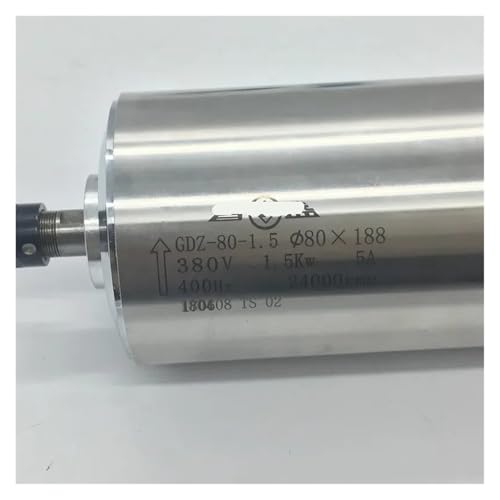 Moteur de broche 1500W refroidi par eau à 24000 tr/min