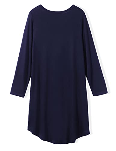 Arshiner Girls Nightgowns Long Sleeve Print Pajamas Nightdress For Kids Soft Sleep Wear Nighties #TOP1