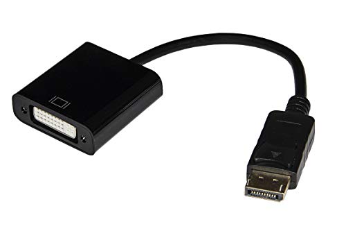 Adaptateur DisplayPort mâle DVI femelle Link pour le télétravail et le double écran