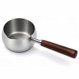 【Versatile Design】: This 500ml small saucepan is perfect for heating butter, milk, coffee, steak sauces, oils, and other liquids. Whether you're adding butter for baking or warming milk for your coffee, it is an ideal tool in the kitchen. 【Elegant Wo...