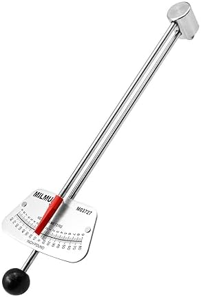 MILMUMU 1/4" Drive Beam Torque Wrench Precision Instrument-Compatible with SAE and MM Bicycle and Automotive Wrench -0-80 Inch-Pounds, 0-9 Newton Meters