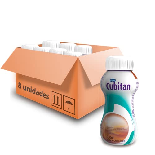Cubitan Chocolate Danone Nutricia 200ml - Caixa com 8