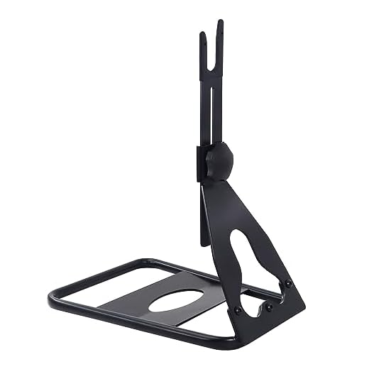 WEEROCK Bike Stand Floor Type Hub Mount Height Adjutable Steel Packing Bicycles Indoor Outdoor Storage Garge for 20-29 Inch Bicycle MTB Road Bike