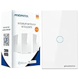 Interruptor Touch Led 1 Botão Lite Wi-fi Novadigital Smart Home Google Home Alexa Automação Residencial