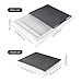 KAJHSTLOZ 1Pcs Under Desk Drawer Storage Box Hidden Self-Adhesive Stationery Storage Drawer For Office Home Organizer Accessories(Dark Grey)