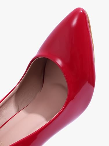 Image of Carlton London Women Comfortable Cone Heel Pointed Toe Slip On Fashion Shoes for Daily use, Office use, Casual use