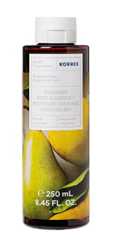 Korres Bergamotto Pear Renewing Body Cleanser, 250 ml (confezione da 1)